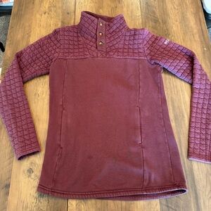 Columbia Burgundy Women’s Sunday Summit II Tunic Top Size XS